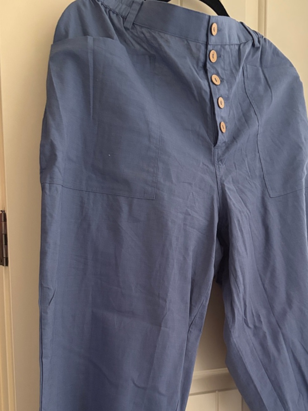 XXL Linen/cotton blend pants
